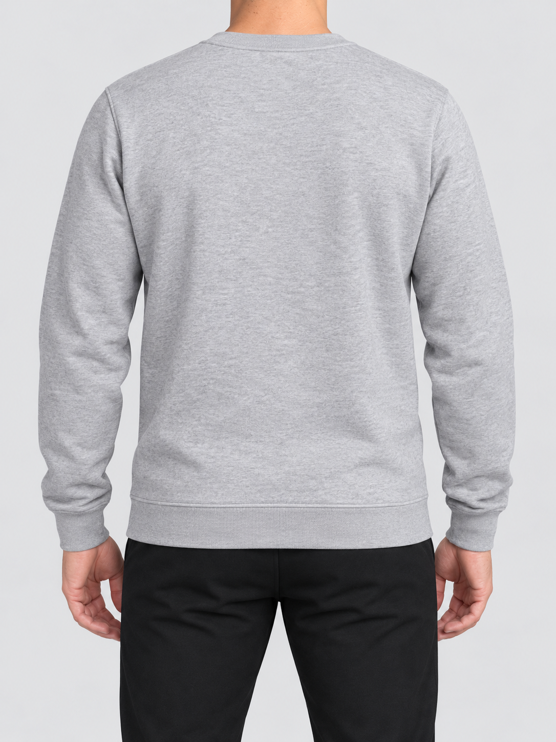 Sweat col rond unisexe Snatch Evolution — porte dos — maquette illustrative