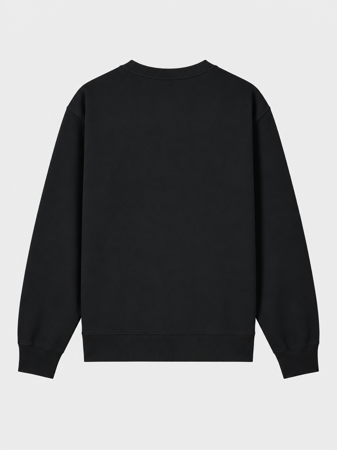 Sweat col rond unisexe Team No Rep — maquette dos — maquette illustrative