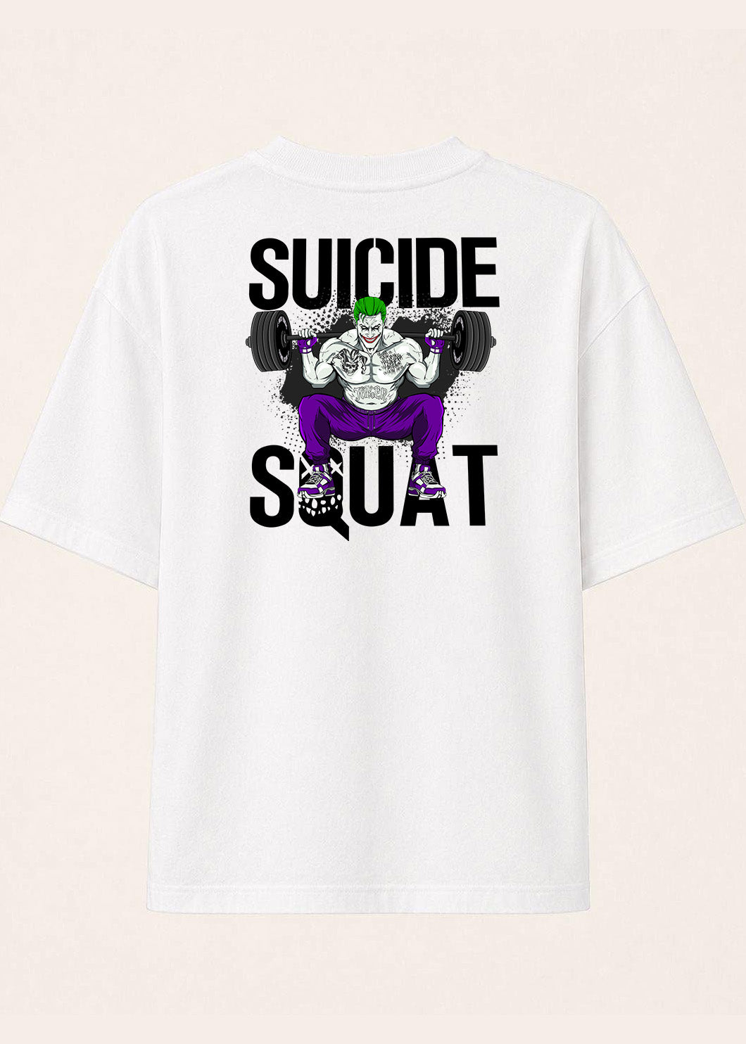 Joker Oversize Blanc - dos