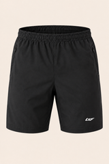 Short Essor LSF noir, vue de face