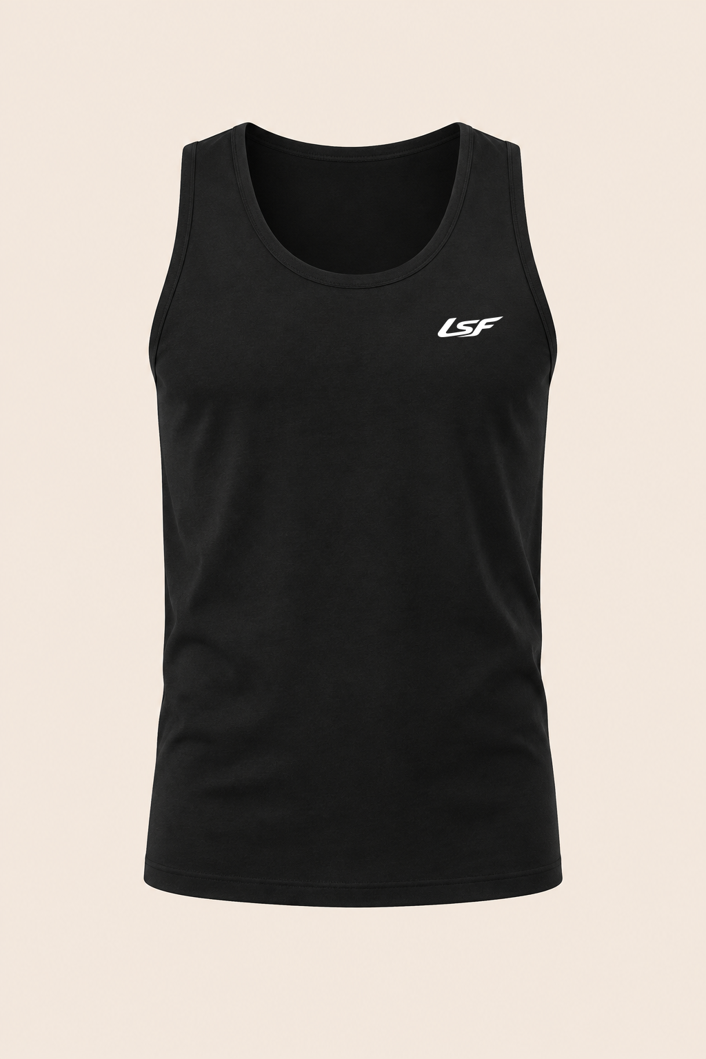 Débardeur homme Pulse LSF noir — face