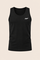 Débardeur homme Pulse LSF noir — face