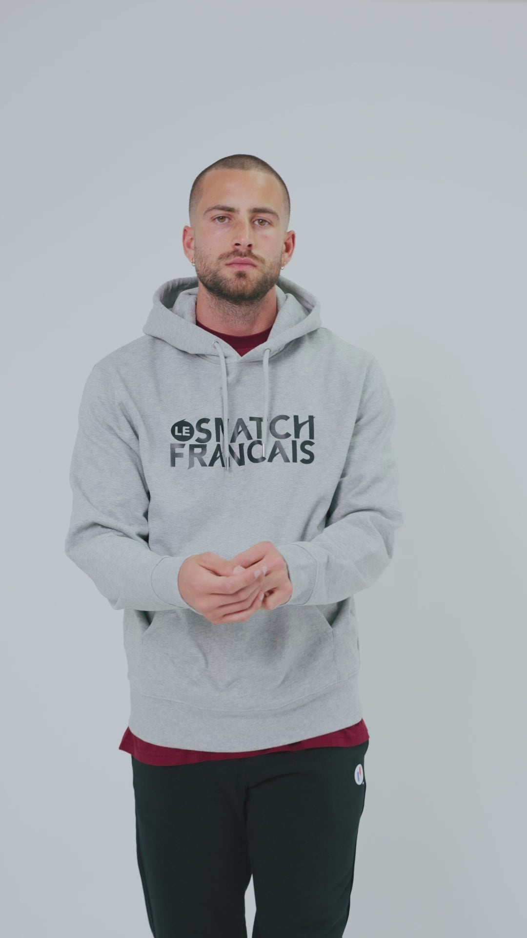 Sweat Homme Hybrid Training – Snatch Evolution Coton Bio