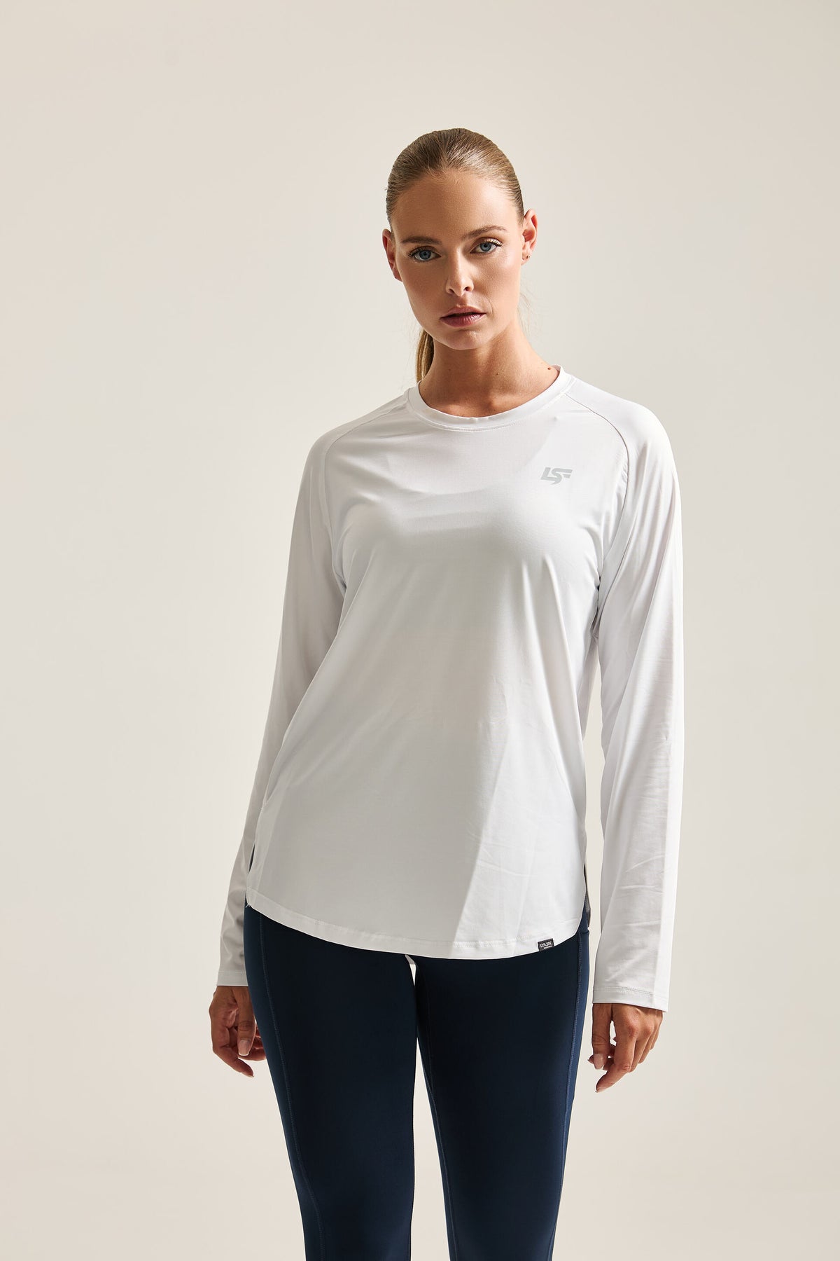 Haut Manches Longues Femme Hybrid Training – L'essentiel vue 4 — Le Snatch Français