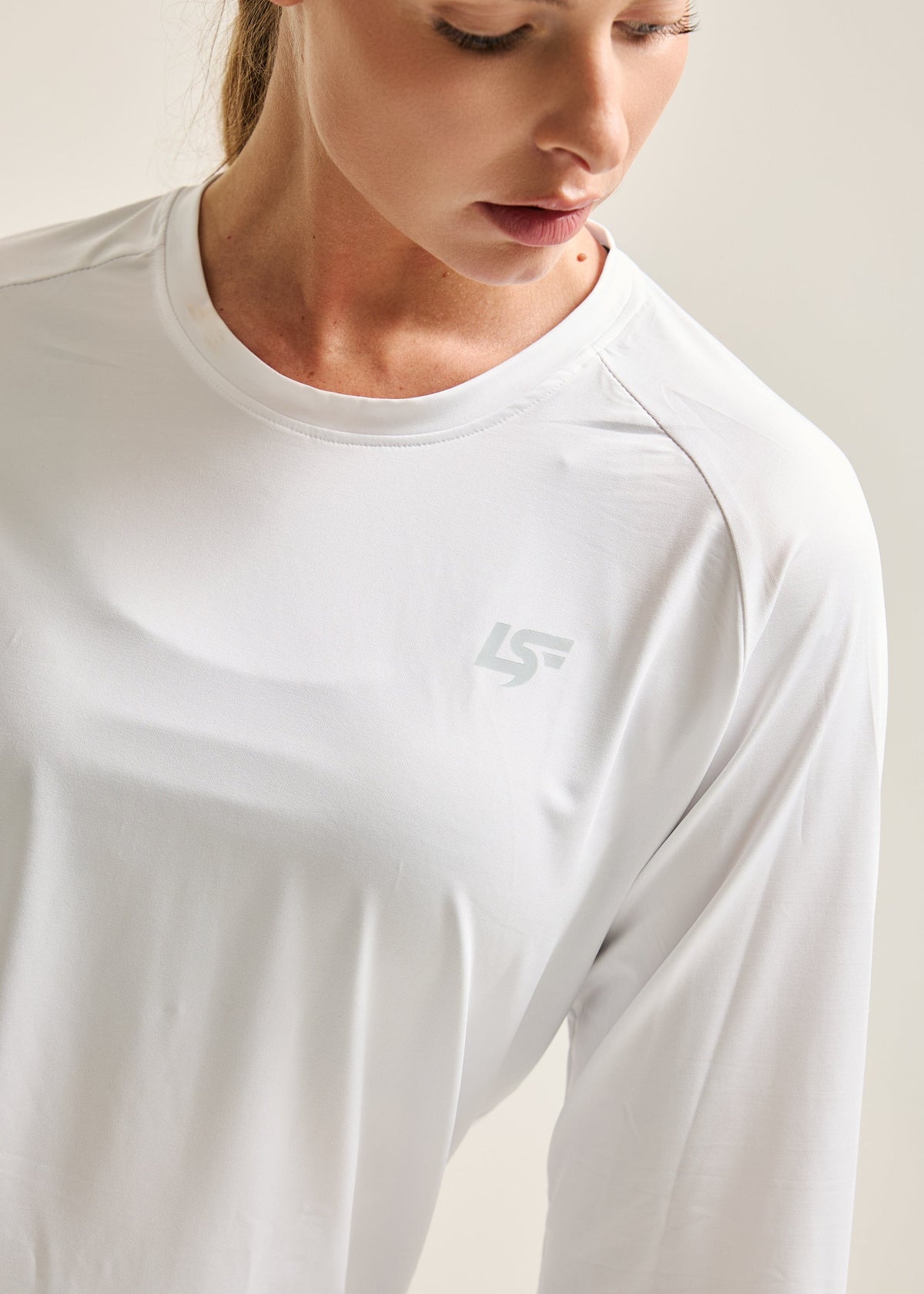 Haut Manches Longues Femme Hybrid Training – L'essentiel vue 2 — Le Snatch Français