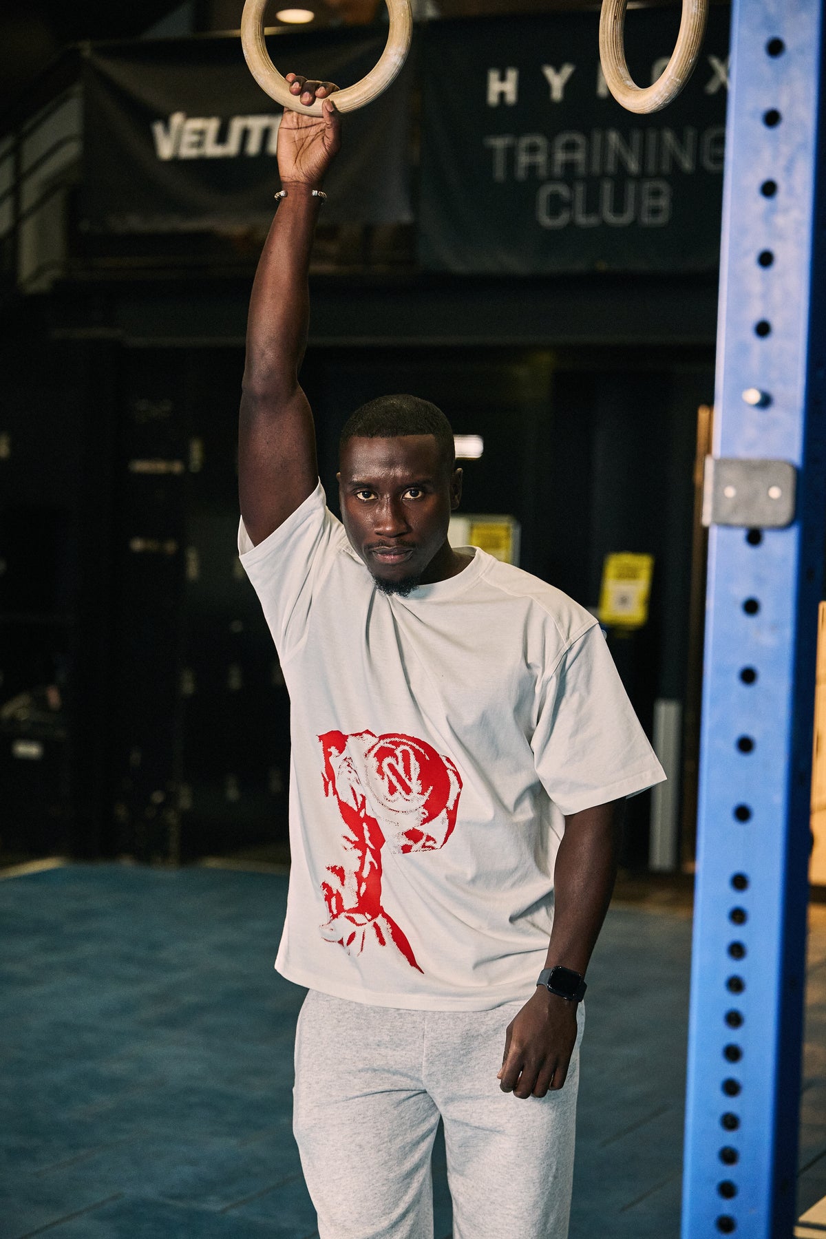 T-Shirt Oversize Homme Hybrid Training – Atlas vue 7 — Le Snatch Français