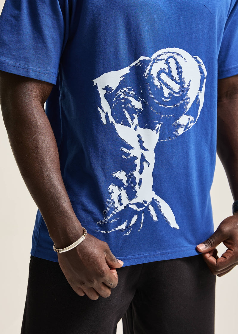T-Shirt Oversize Homme Hybrid Training – Atlas vue 2 — Le Snatch Français