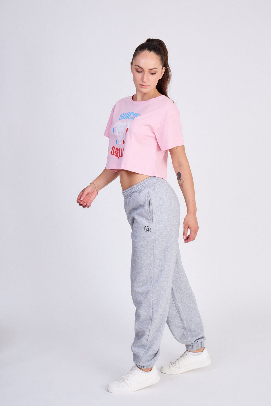 Jogging Femme Hybrid Training – Baggy DC vue 4 — Le Snatch Français