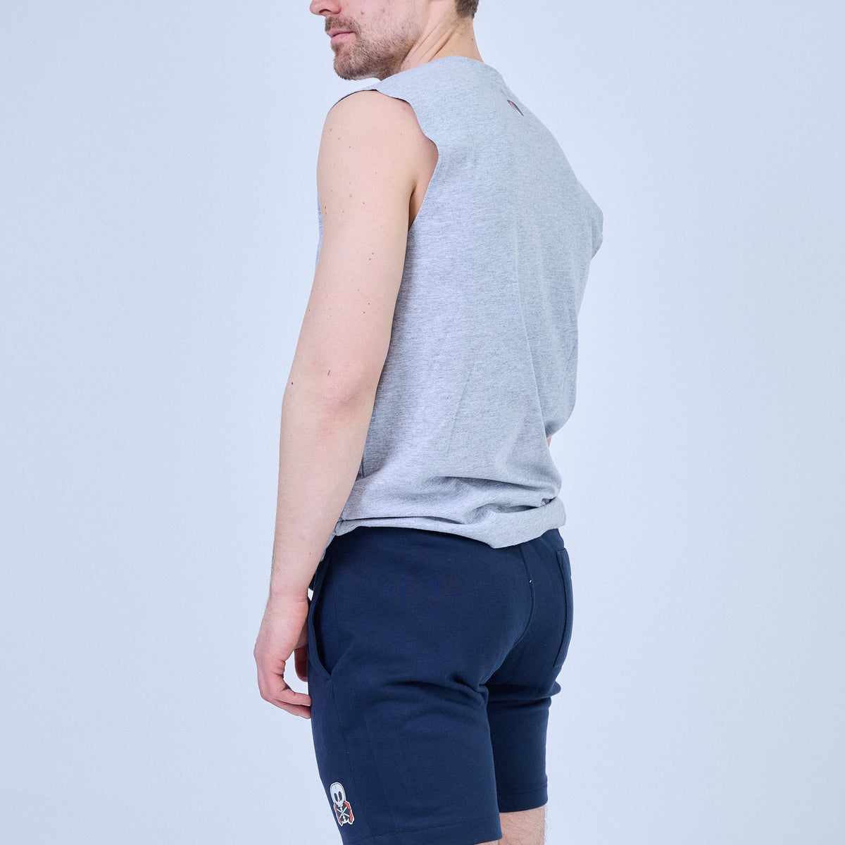 Short Homme Cross Training – Skull Coton Bio