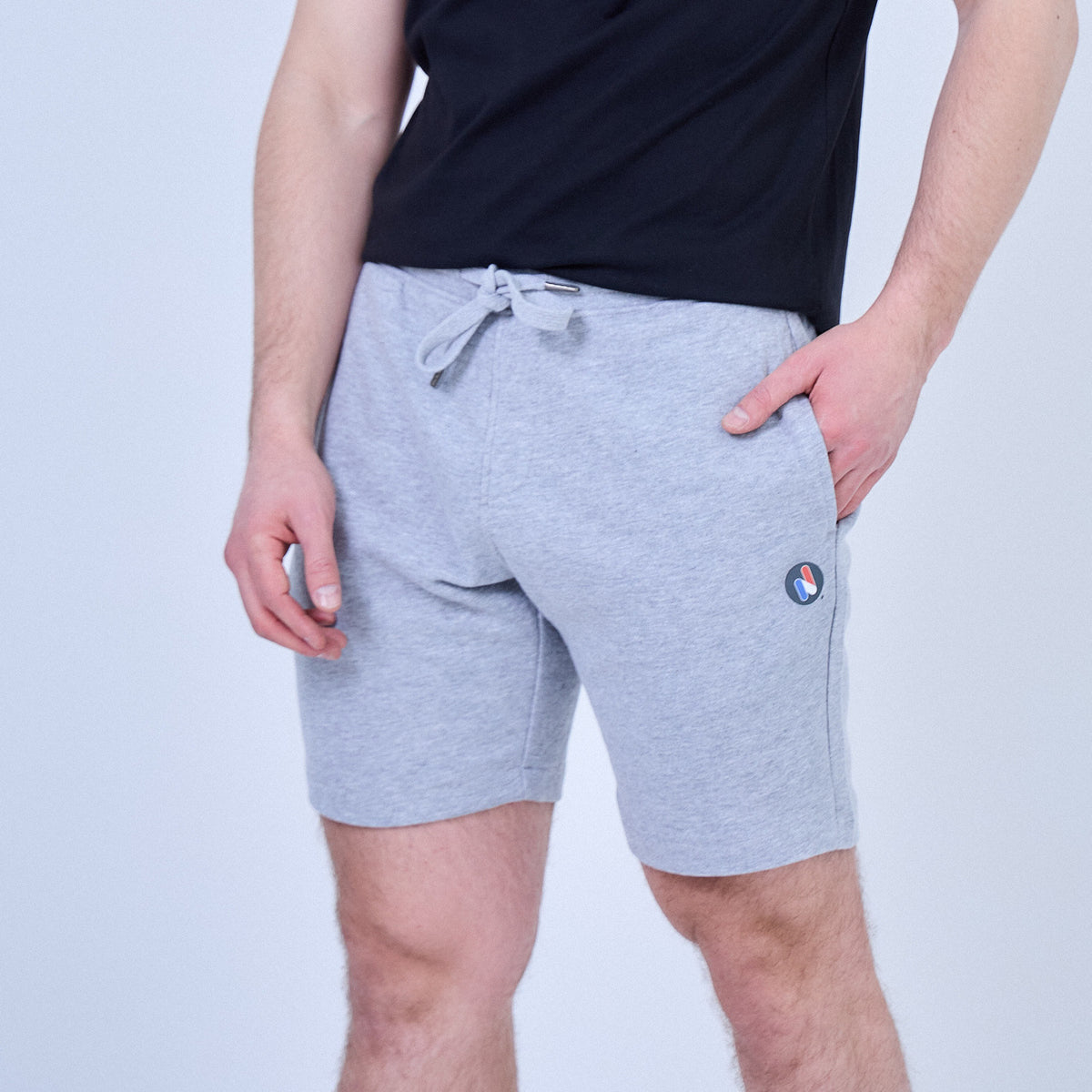 Short Homme Cross Training – Le Snatch Français Coton Bio vue 2 — Le Snatch Français