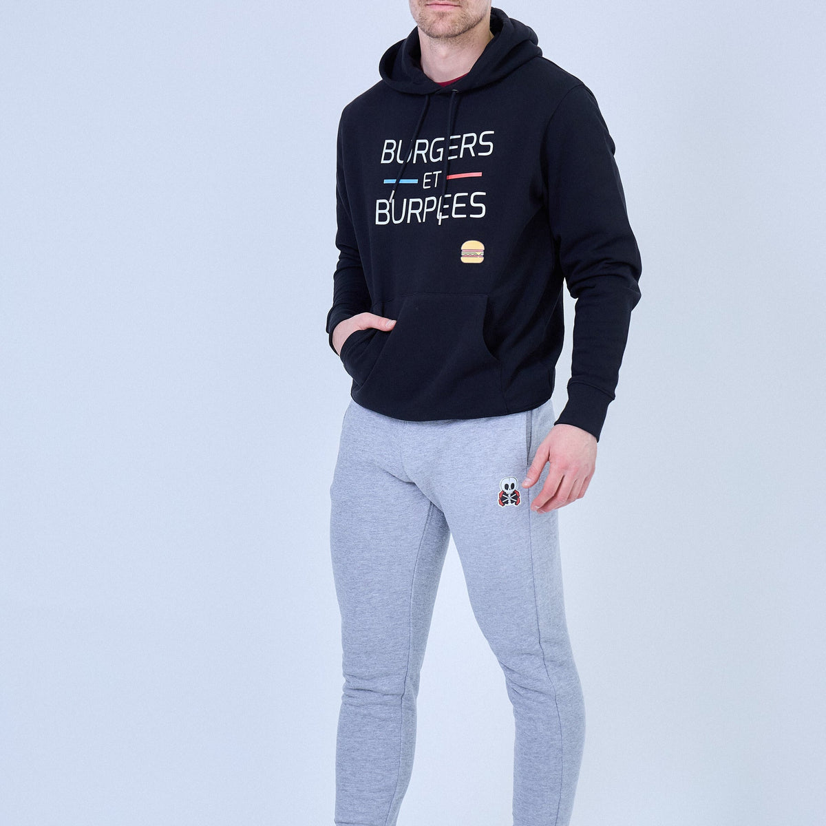 Jogging Homme Hybrid Training – Skull Coton Bio