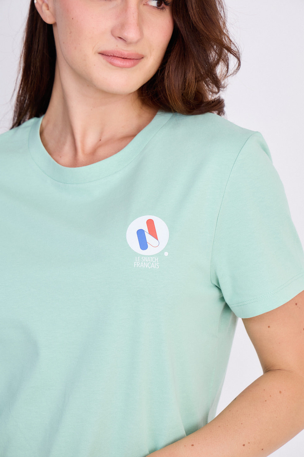 T-Shirt Femme Hybrid Training – Le Snatch Français Coton Bio