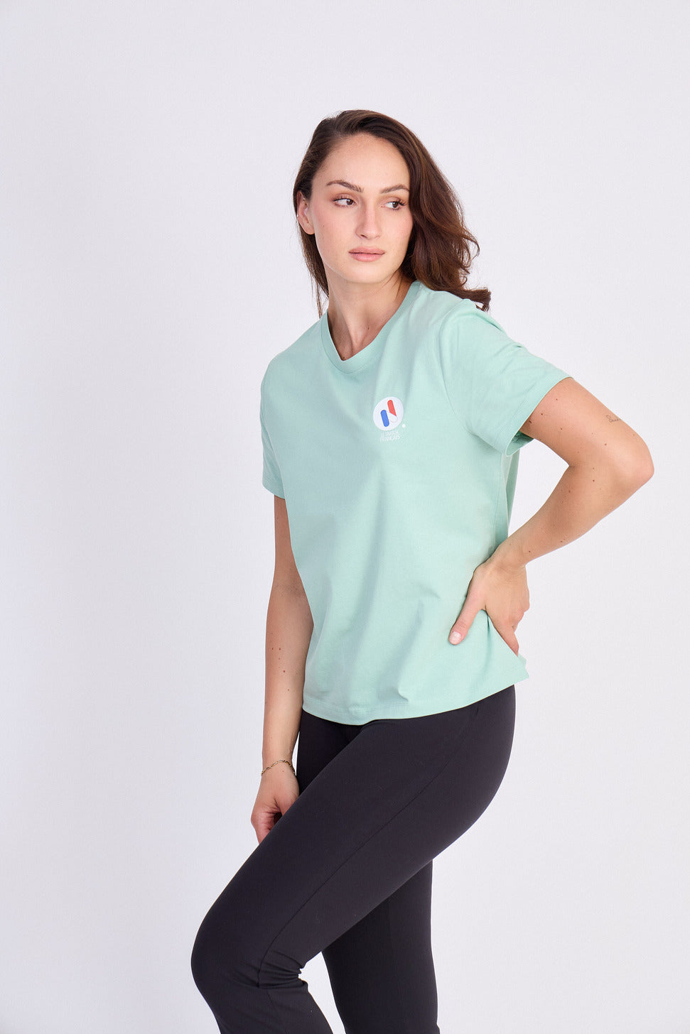 T-Shirt Femme Hybrid Training – Le Snatch Français Coton Bio