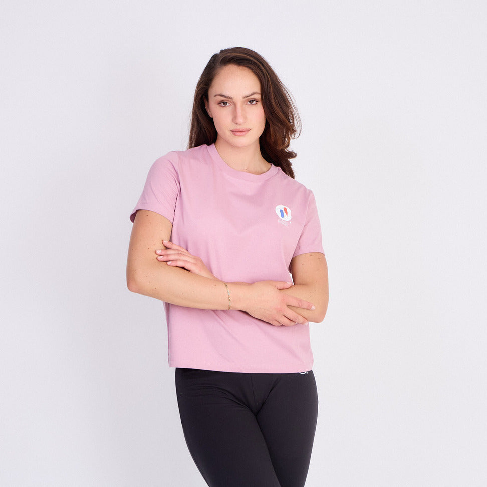 T-Shirt Femme Hybrid Training – Le Snatch Français Coton Bio