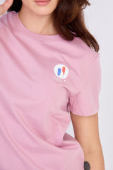 T-Shirt Femme Hybrid Training – Le Snatch Français Coton Bio vue 6 — Le Snatch Français