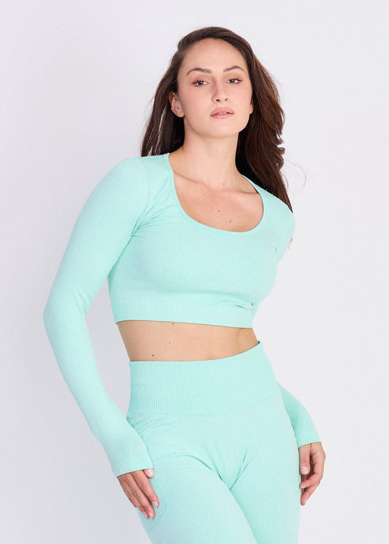Haut Manches Longues Femme Hybrid Training – Sculpt
