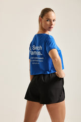 Short Femme Cross Training – Running 2 En 1 vue 4 — Le Snatch Français
