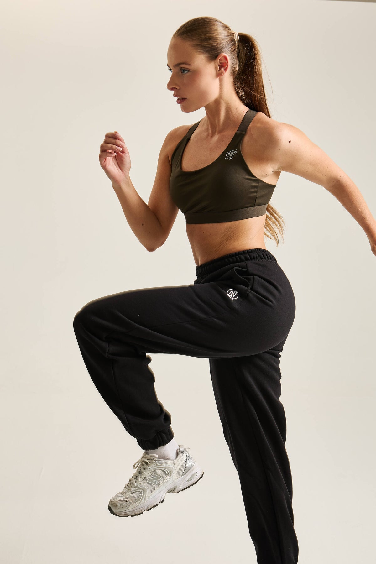 Jogging Femme Hybrid Training – Baggy Coton Bio