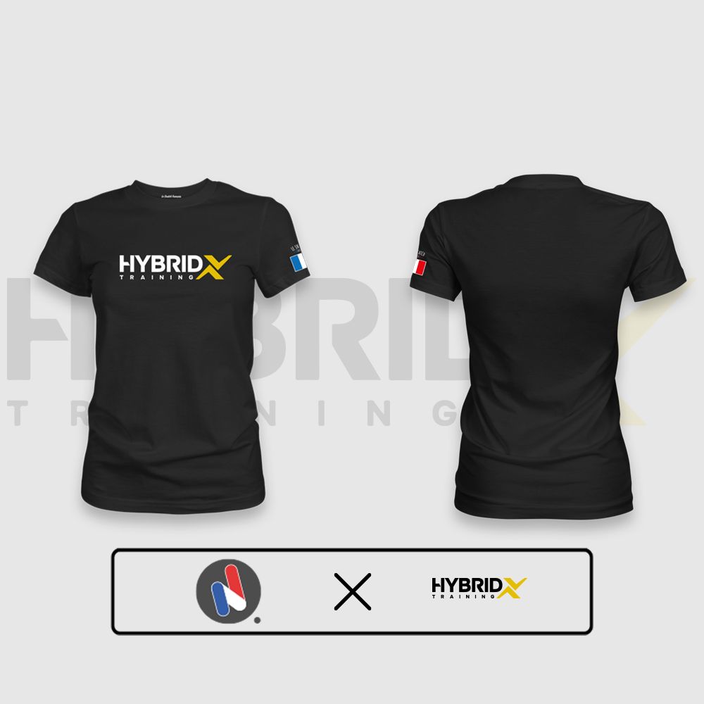T-Shirt Femme Hybrid Training – Hybrid Coton Bio — Le Snatch Français