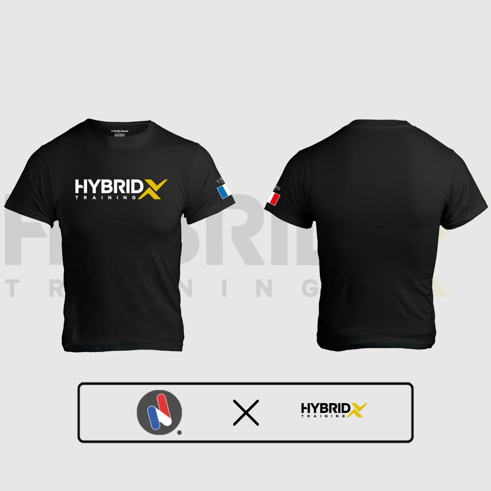 T-Shirt Homme Hybrid Training – Hybrid Coton Bio — Le Snatch Français