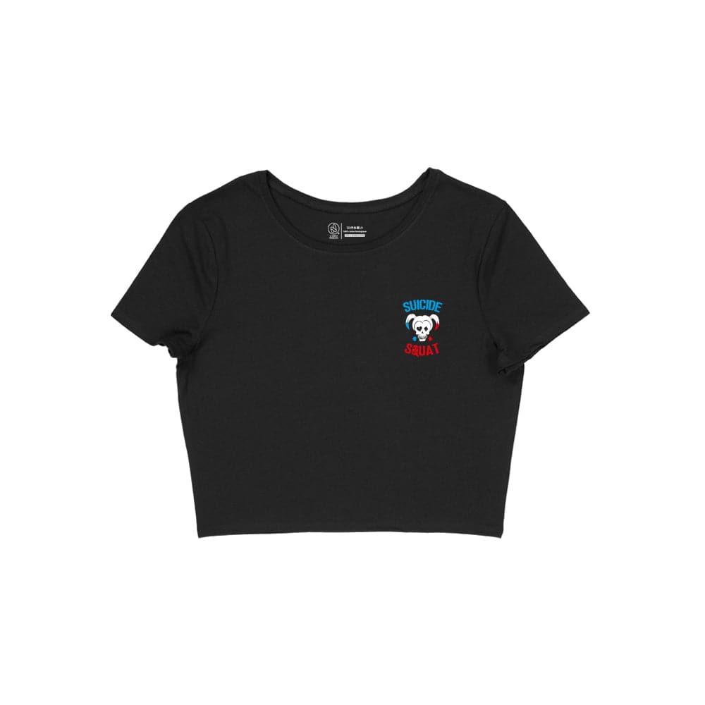 Crop Top Femme Cross Training – Harley Queen Coton Bio