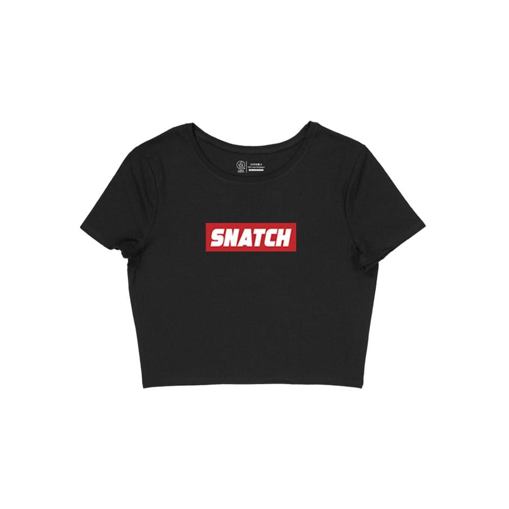 CROP TOP - SNATCH LABEL