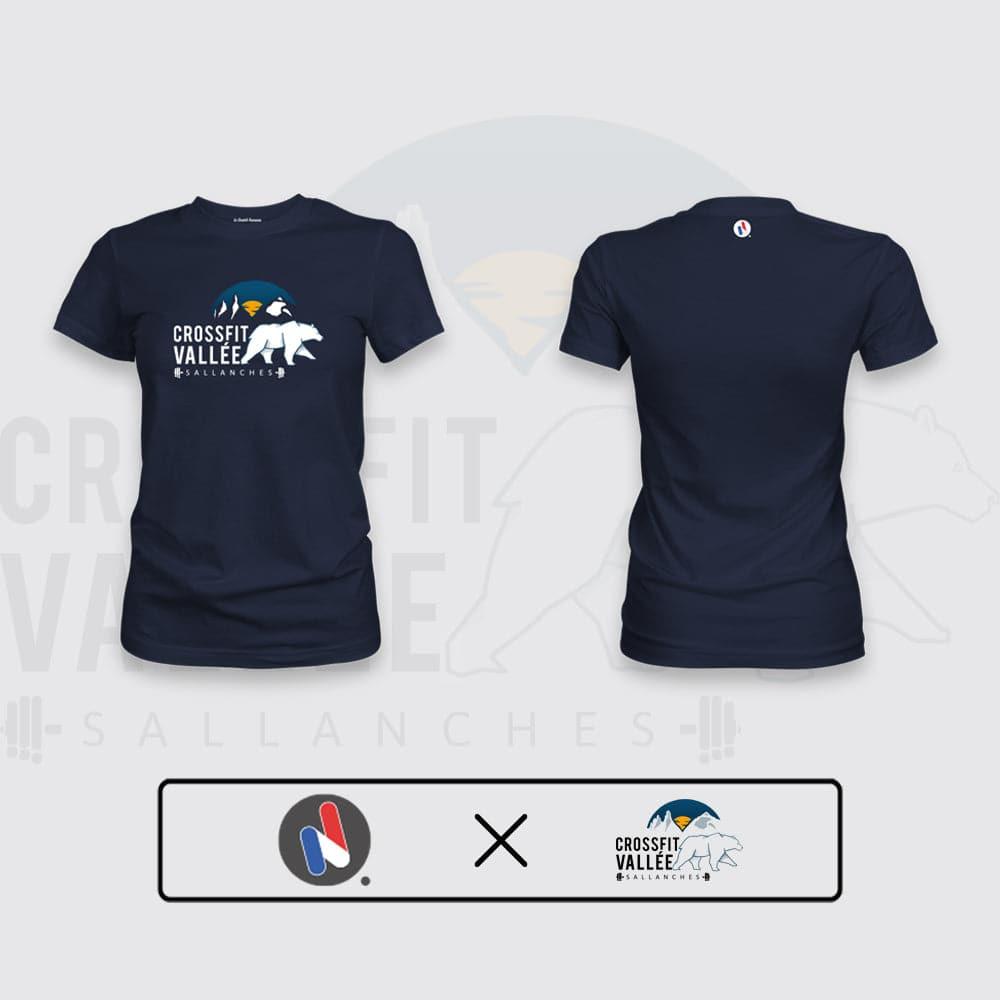 T-SHIRT FEMME - CROSSFIT® VALLÉE SALLANCHES