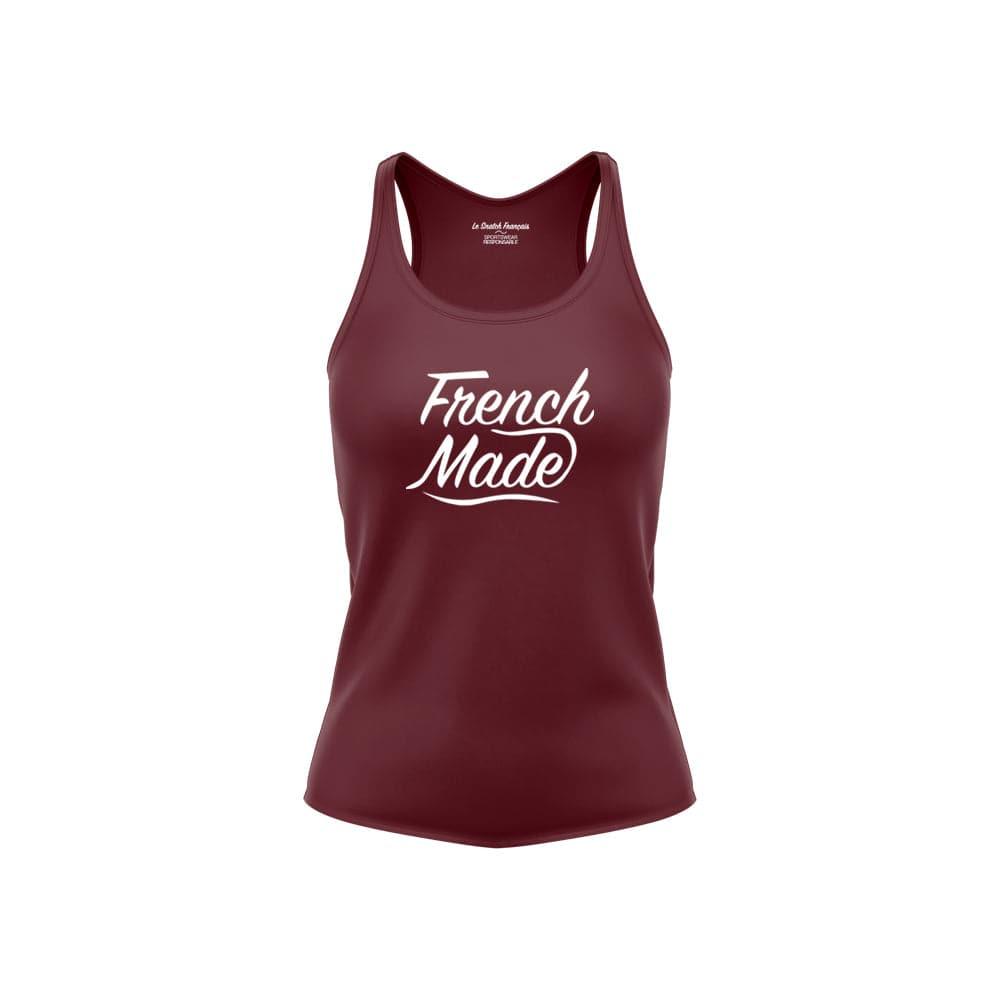 Débardeur Femme Cross Training – Frenchmade Coton Bio