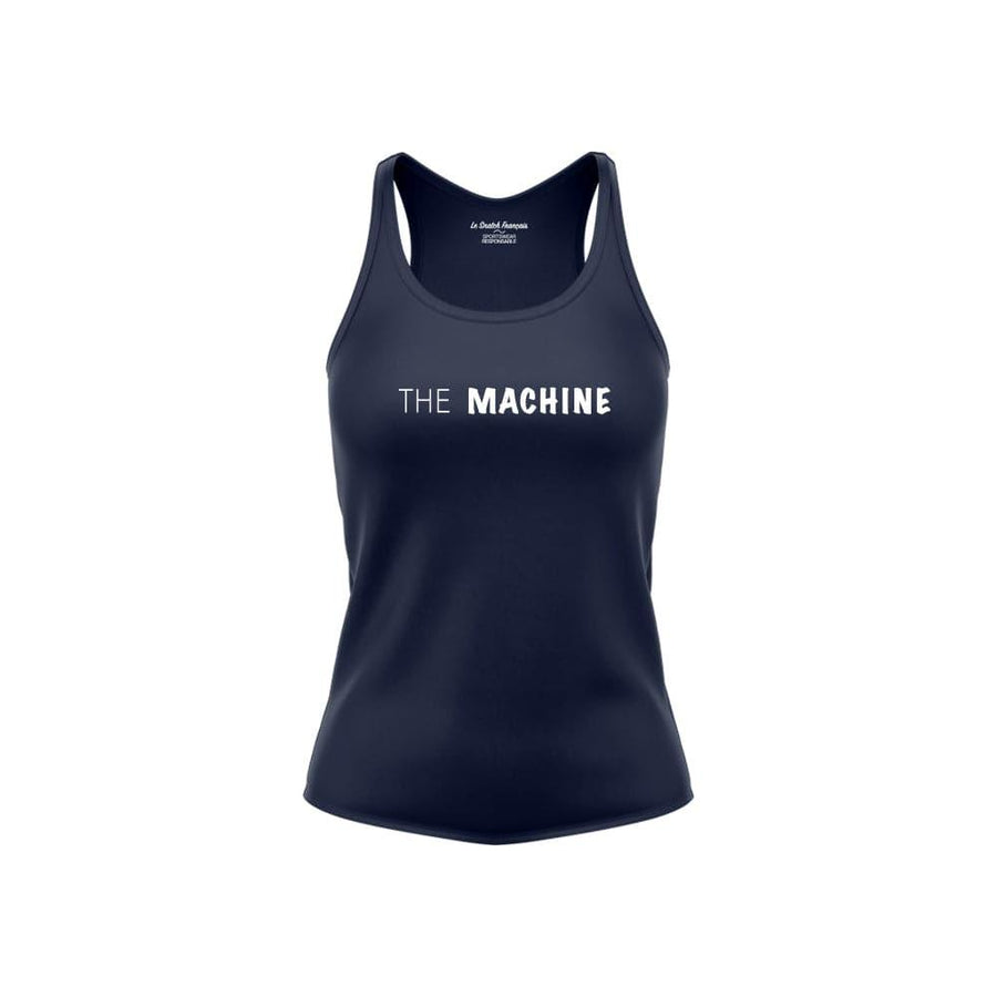 Débardeur femme cross training The Machine – image 5 – coloris Navy – Le Snatch Français