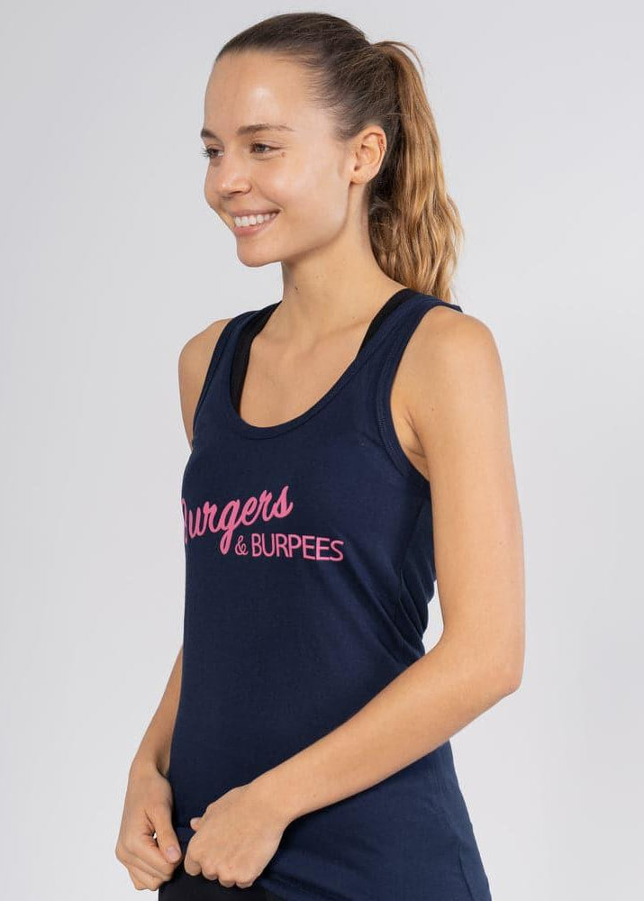 DÉBARDEUR FEMME - BURGERS & BURPEES