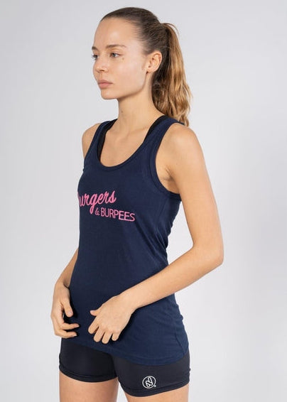 DÉBARDEUR FEMME - BURGERS & BURPEES