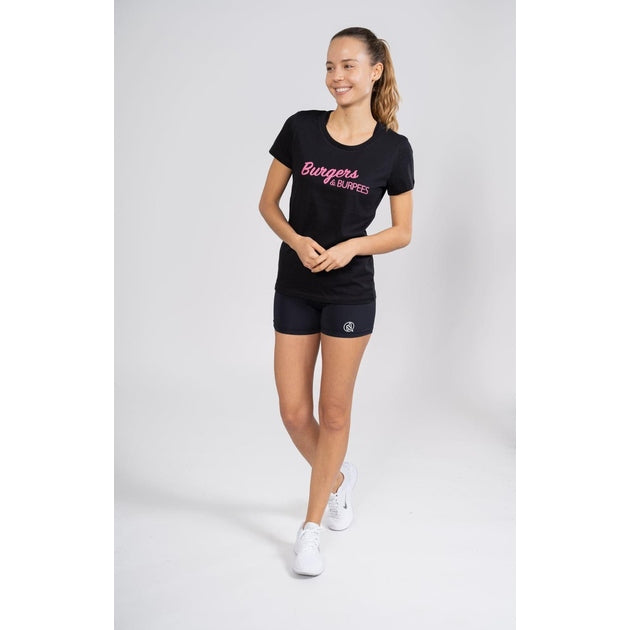 T-SHIRT FEMME - BURGERS & BURPEES