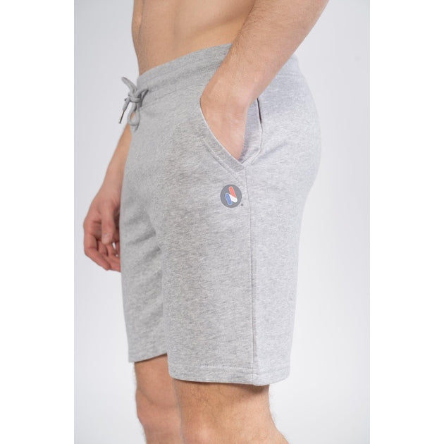 SHORT HOMME COTON BIO - LOGO