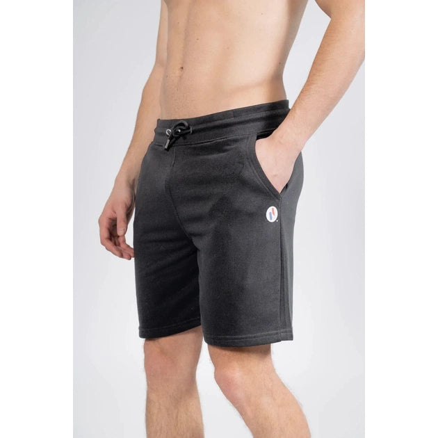 SHORT HOMME COTON BIO - LOGO