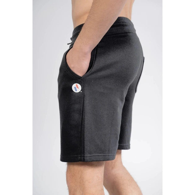 SHORT HOMME COTON BIO - LOGO