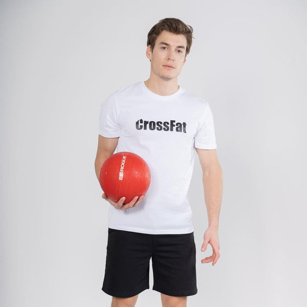 T-shirt Nativ homme cross training Crossfat – coloris Blanc – vue face – Le Snatch Français