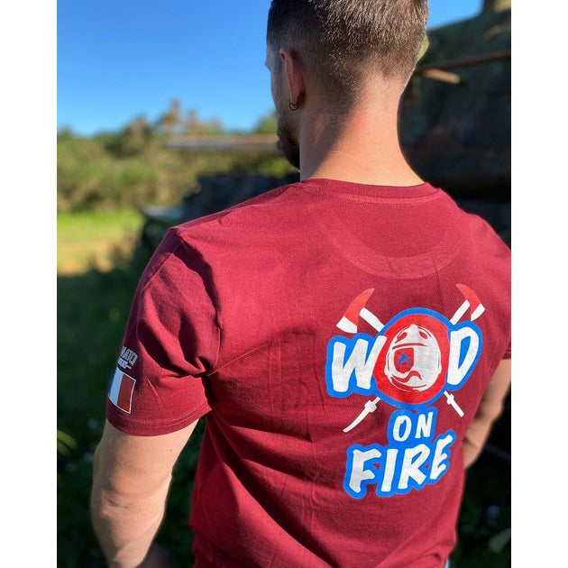 T-SHIRT HOMME - WOD ON FIRE