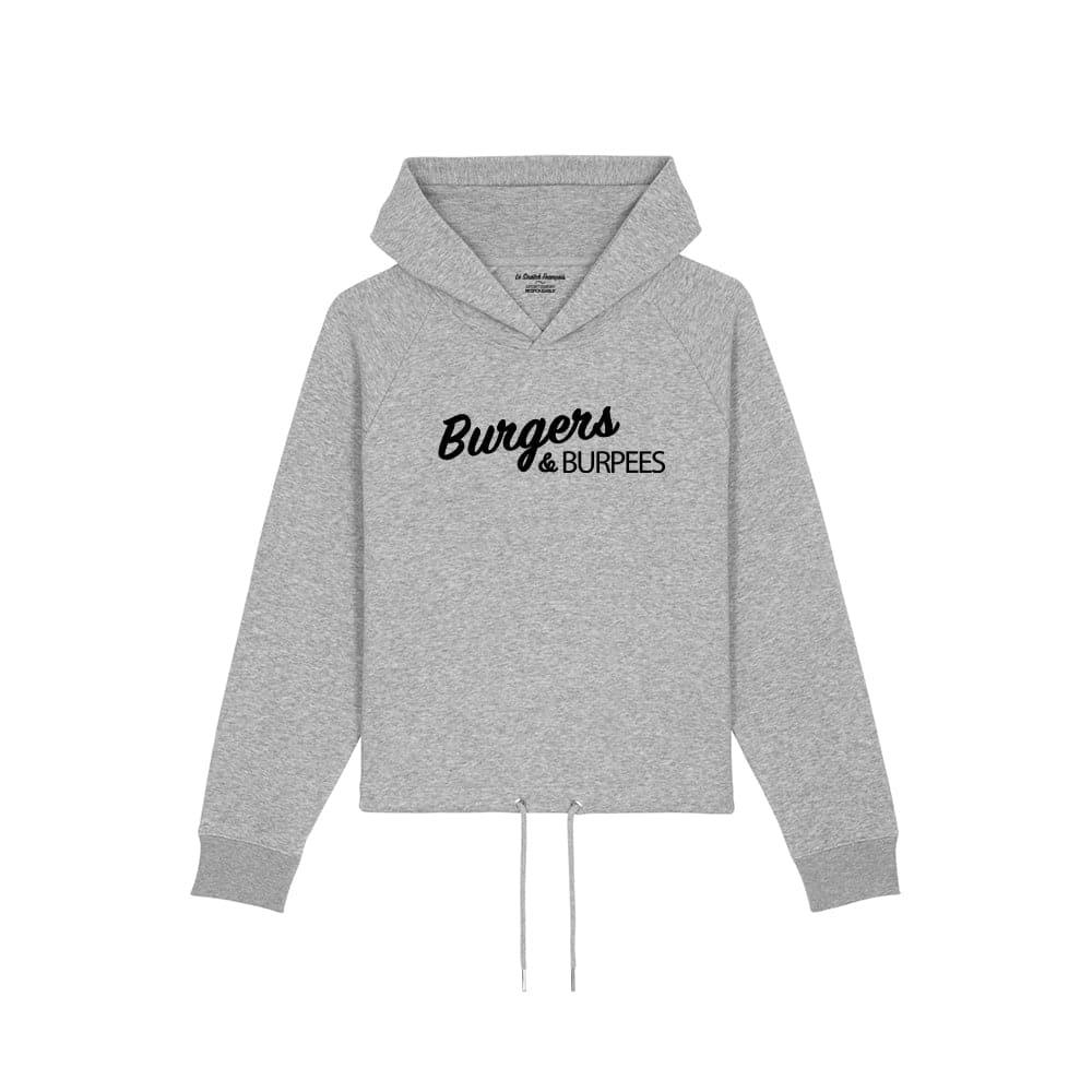 SWEAT-SHIRT CROP - BURGERS & BURPEES