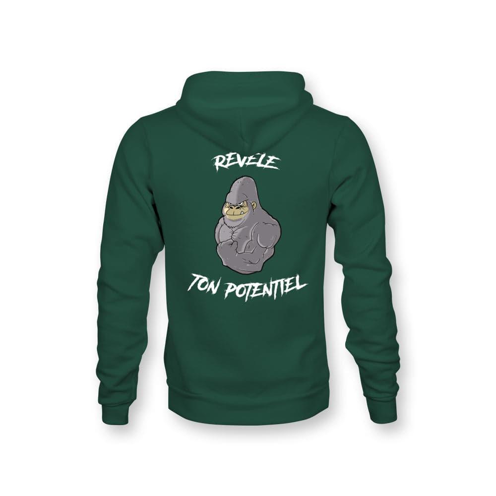 SWEAT-SHIRT - CROSSFIT® TITUS – coloris Vert Bouteille – Le Snatch Français