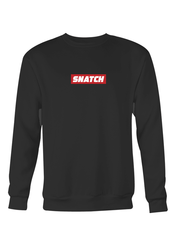 SWEAT COL ROND - SNATCH LABEL