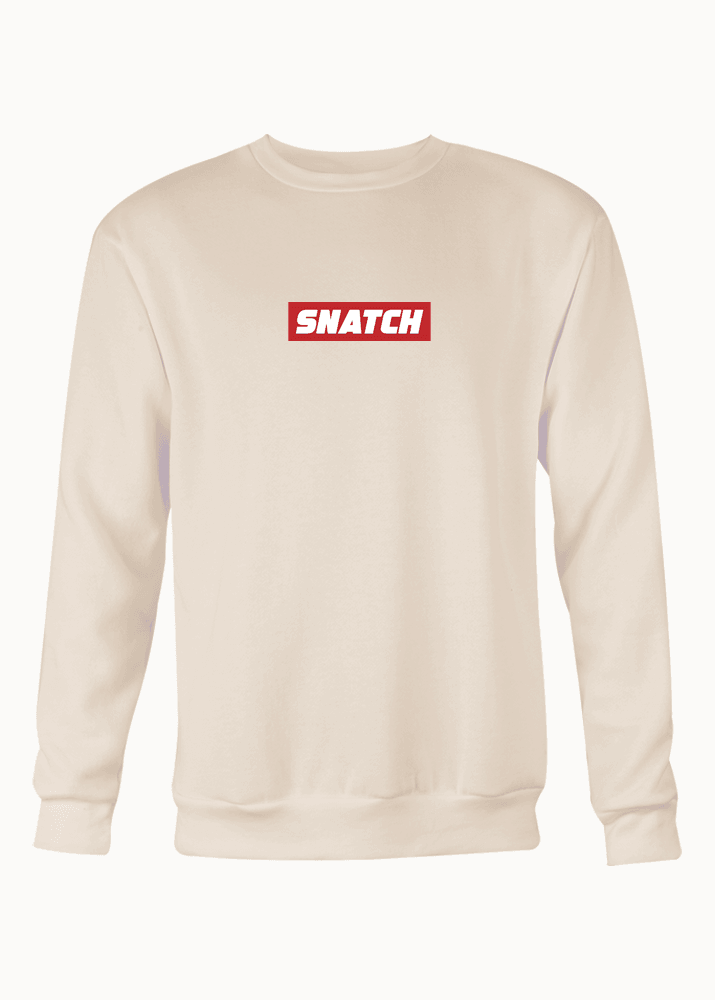 SWEAT COL ROND - SNATCH LABEL