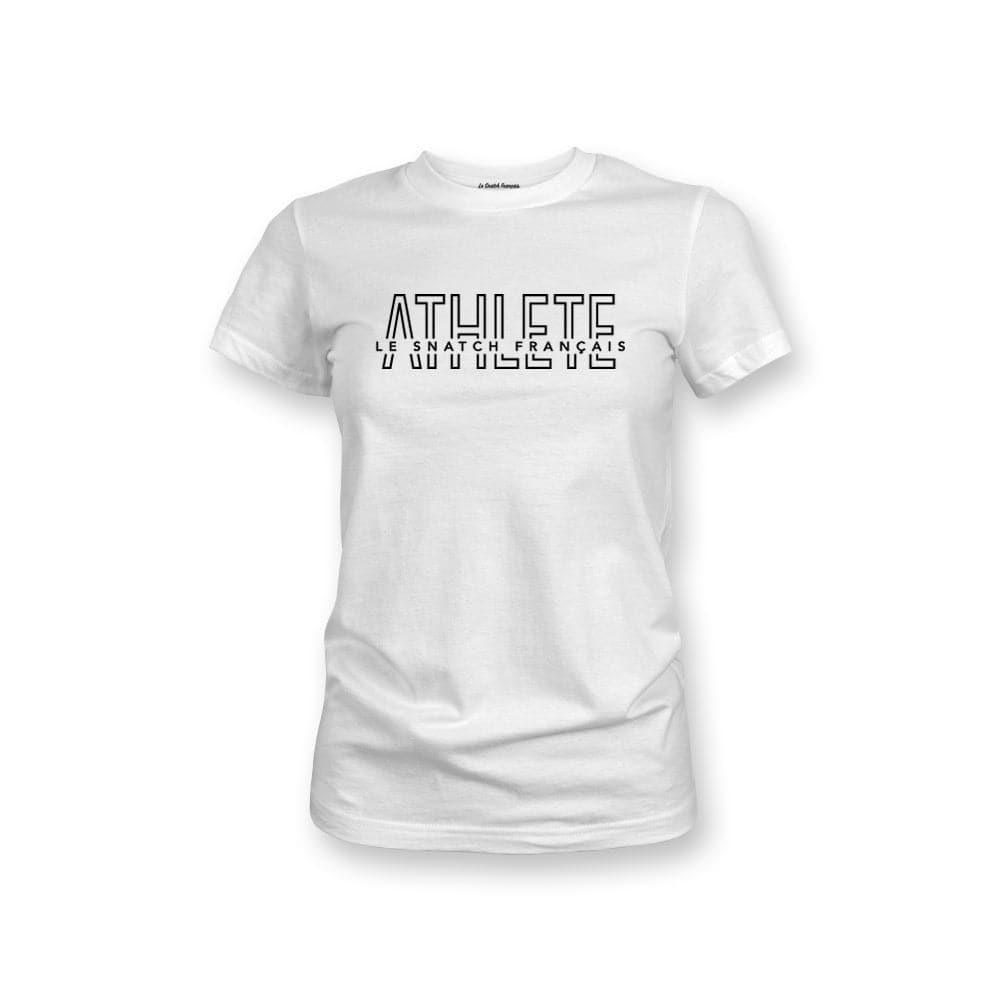 T-Shirt Femme Cross Training – Athlete LSF Coton Bio