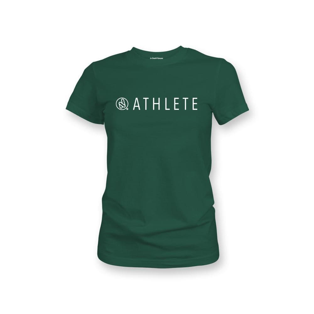 T-Shirt Femme Cross Training – Athlete Coton Bio