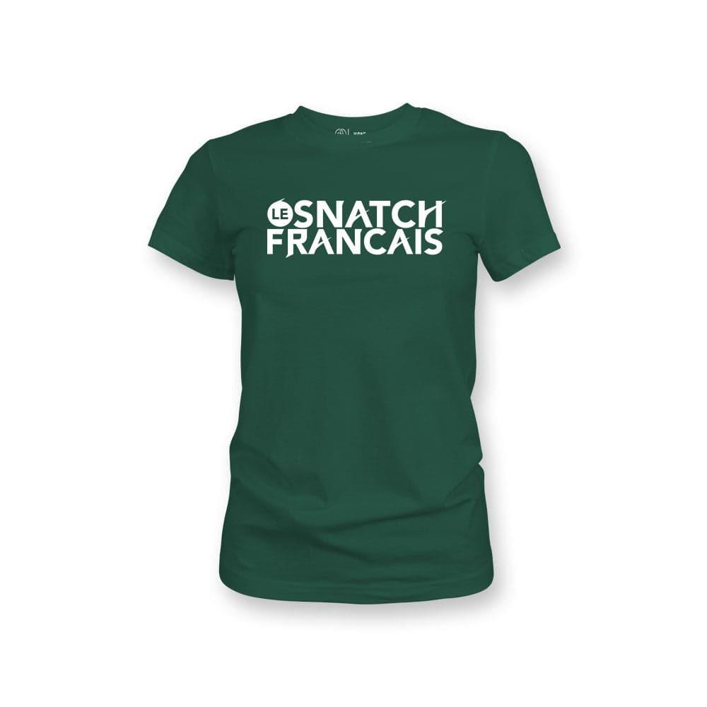 T-Shirt Femme Cross Training – Snatch Evolution Coton Bio