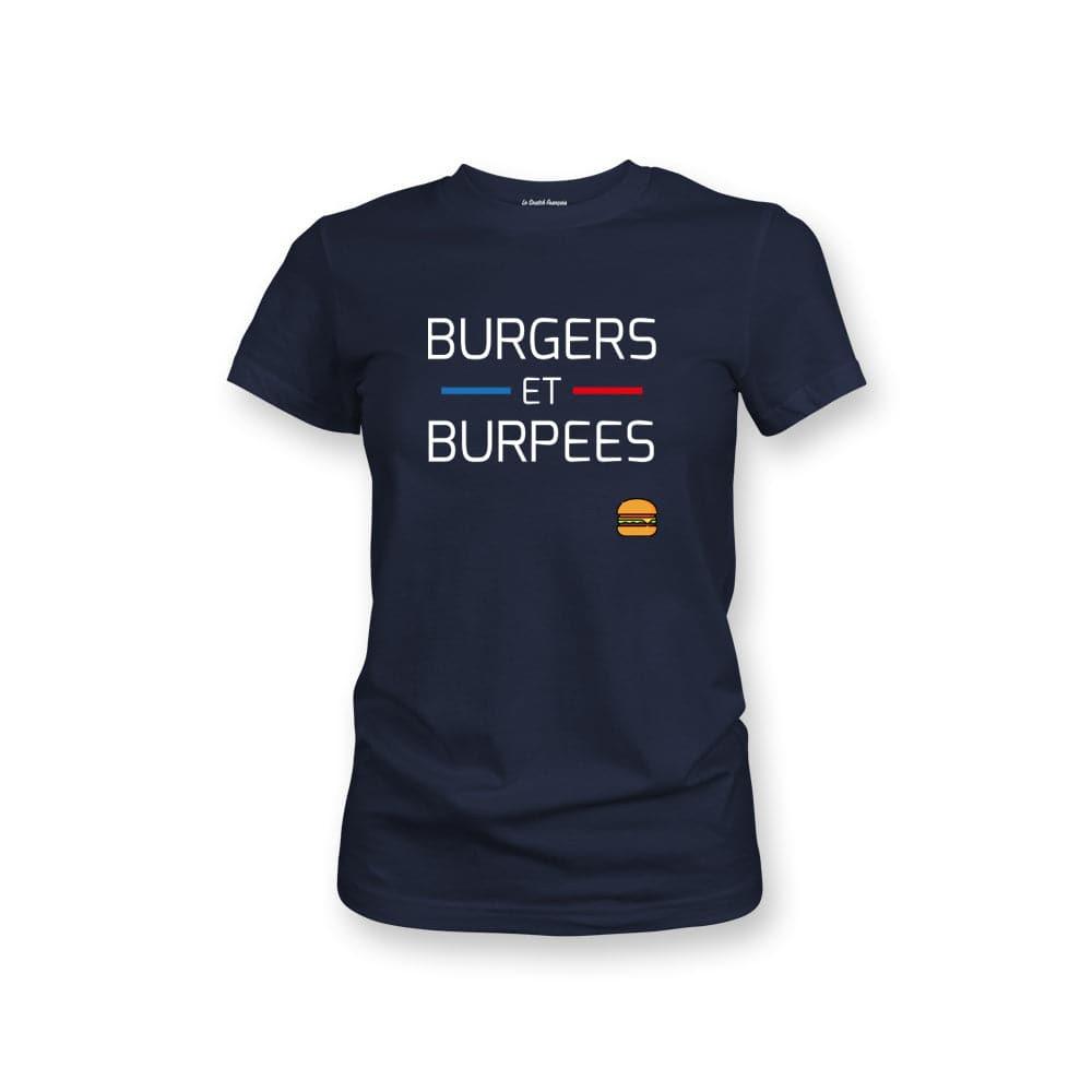 T-SHIRT FEMME - BURGERS ET BURPEES