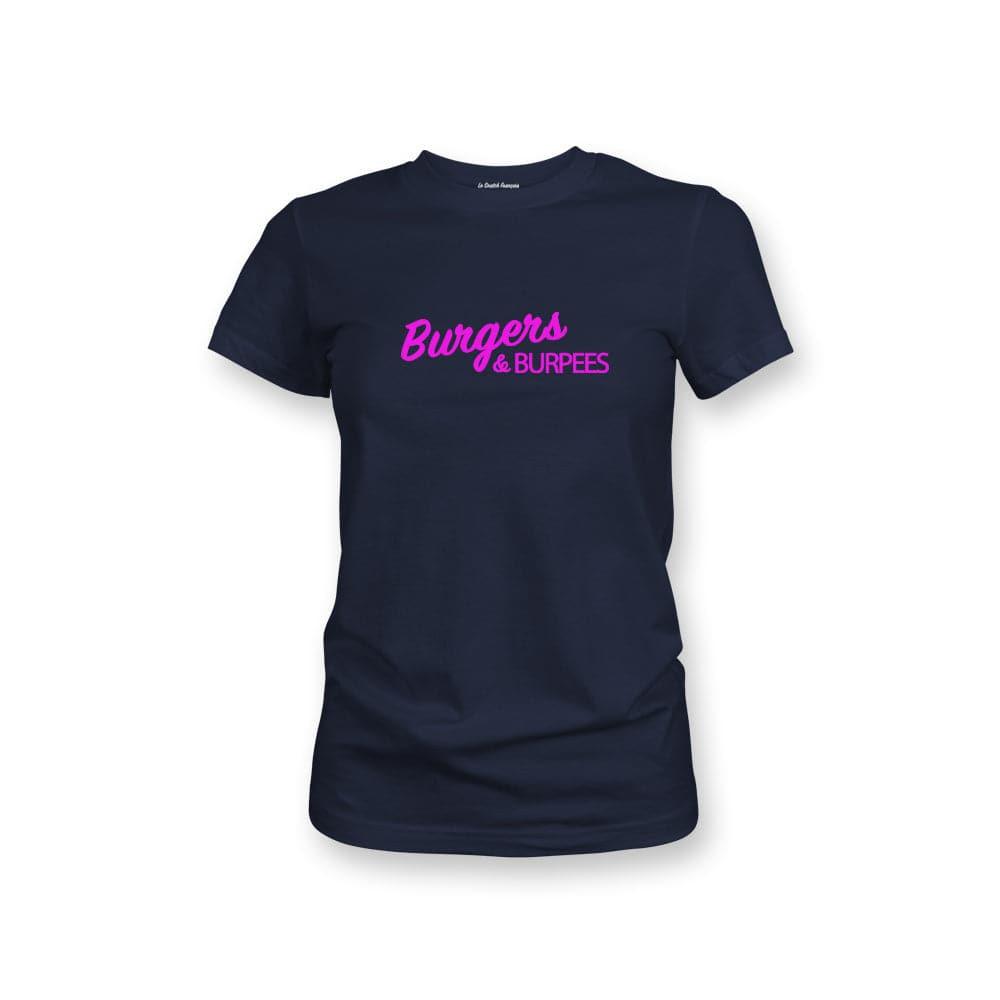 T-SHIRT FEMME - BURGERS & BURPEES