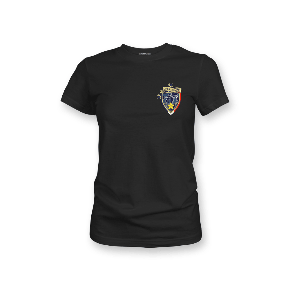 T-Shirt Femme Cross Training – Lift & Order Coton Bio