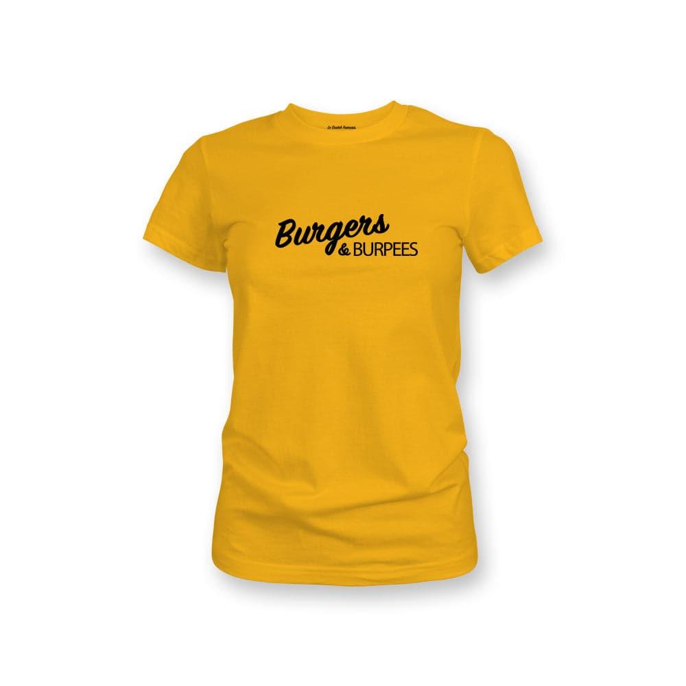 T-SHIRT FEMME - BURGERS & BURPEES