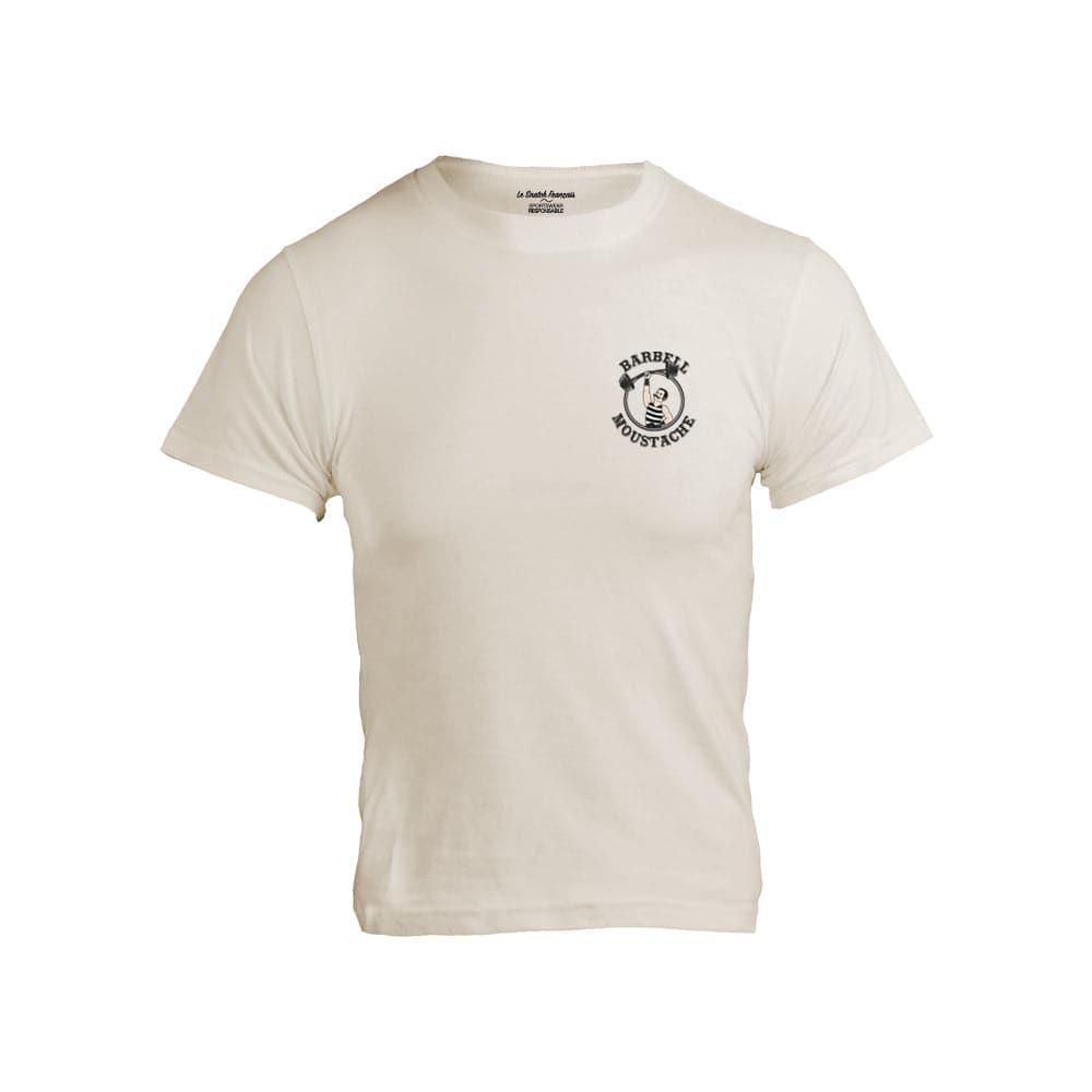 T-SHIRT HOMME - BARBELL MOUSTACHE