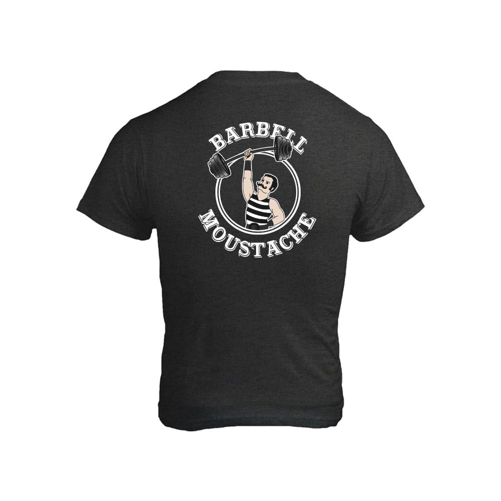 T-SHIRT HOMME - BARBELL MOUSTACHE